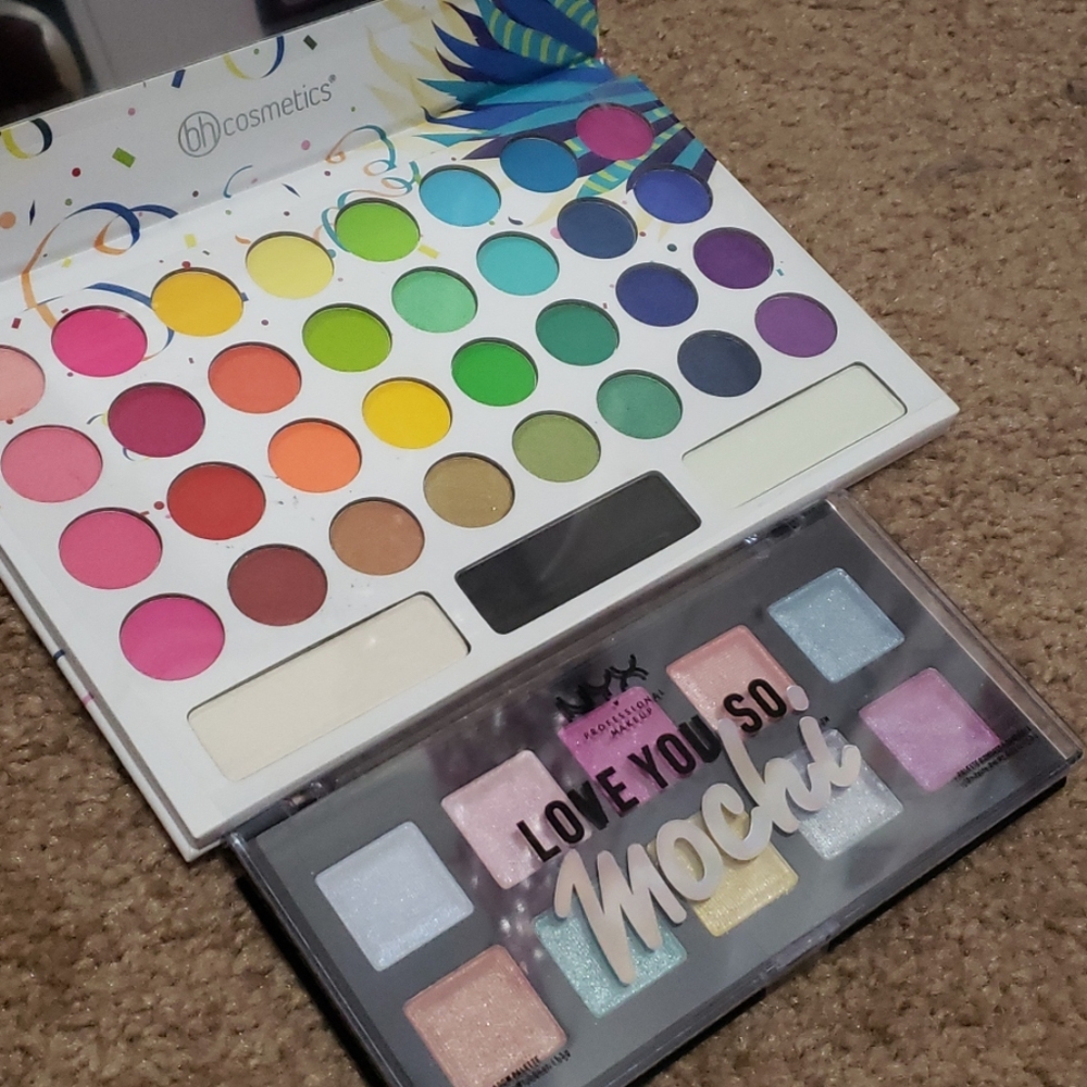 Nyx Bh cosmetics eye shadow bundle New